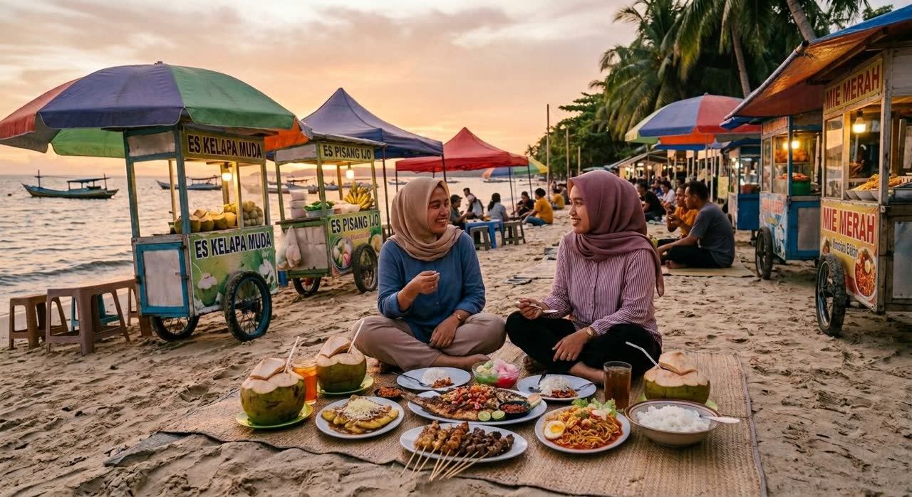 Menikmati Pesona “Pelabuhan Batang” Sambil Berburu Jajanan Kaki Lima.