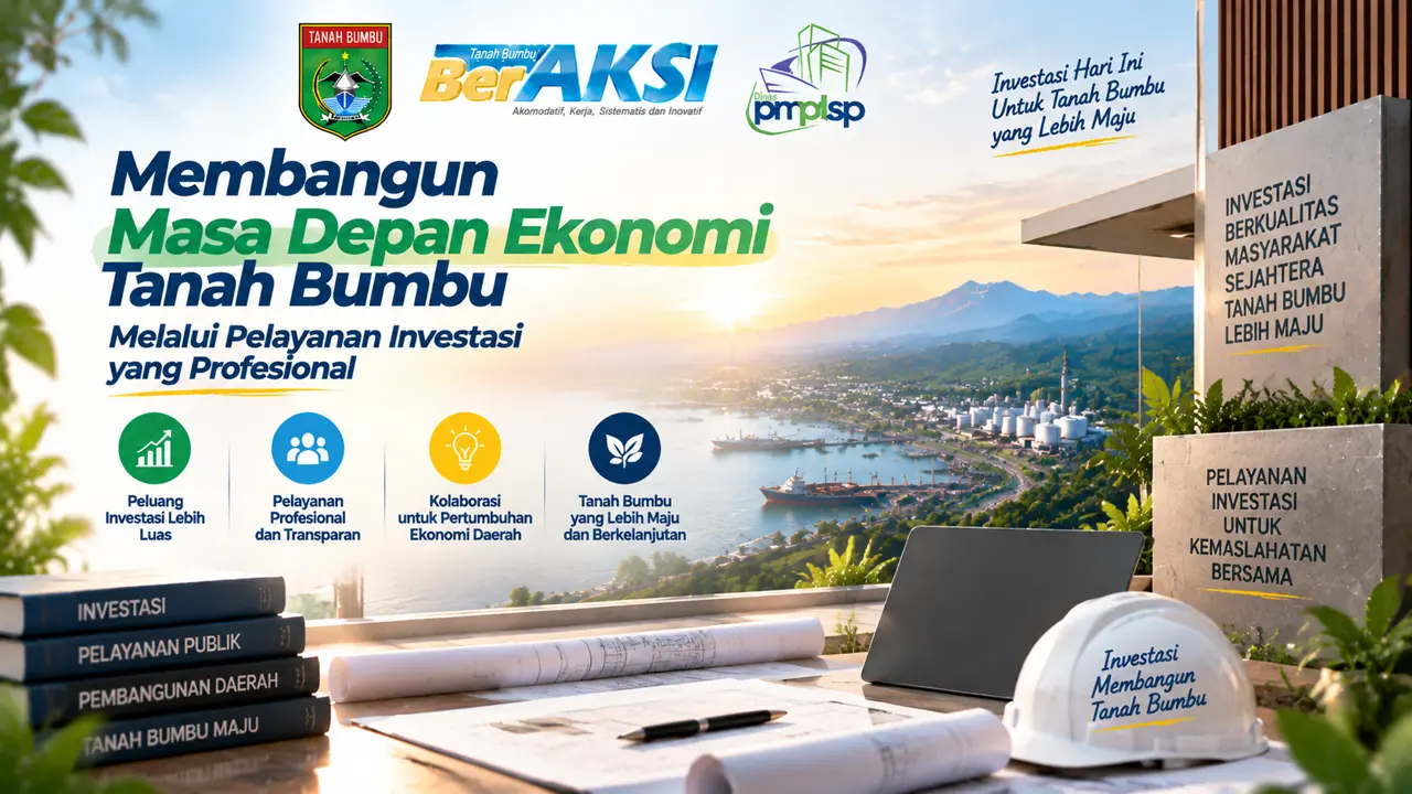 Membangun Masa Depan Ekonomi Tanah Bumbu Melalui Pelayanan Investasi yang Profesional