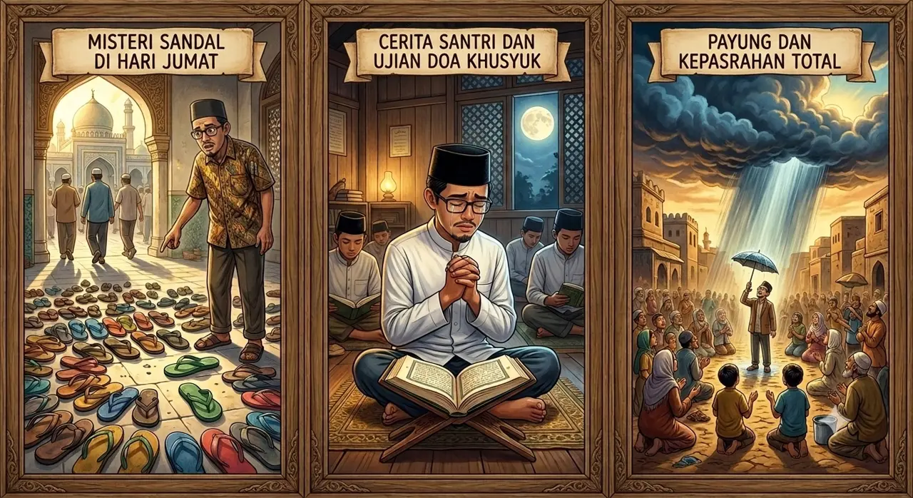 CERITA INSPIRATIF humor jenaka seputar kehidupan beragama sehari-hari. 