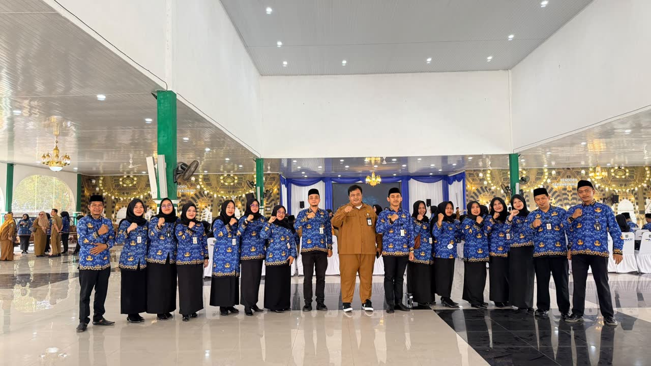 Suara Kompak DPMPTSP Menggema di HUT KORPRI ke-55 Tanah Bumbu