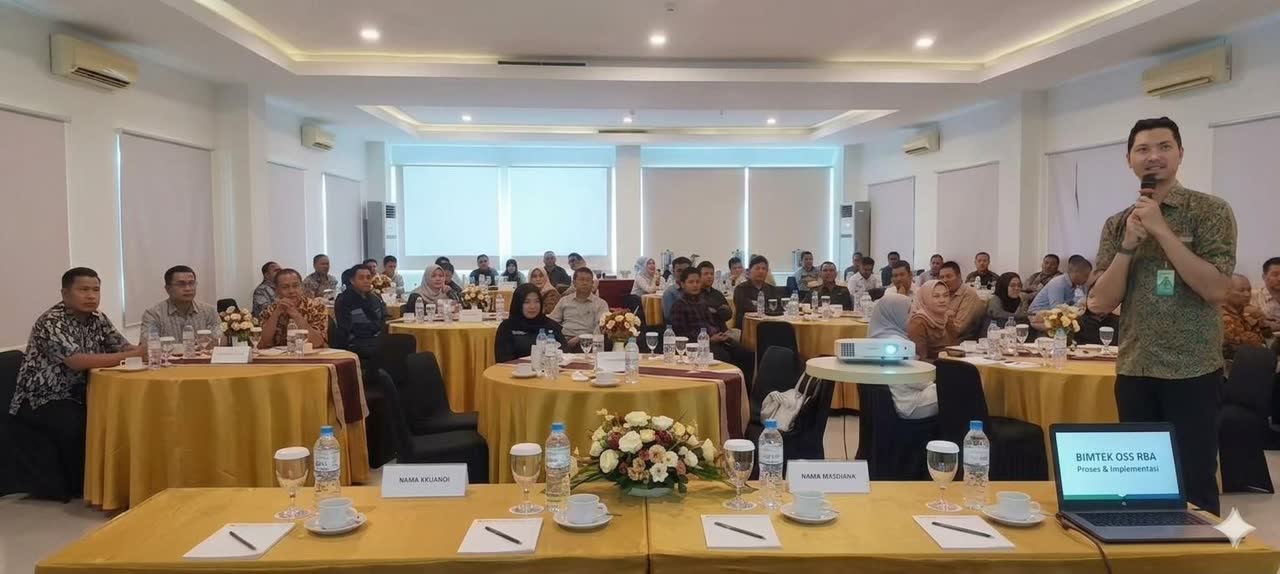 Bimtek OSS RBA Pilar Edukasi untuk Kemudahan Perizinan dan Kepatuhan Pelaku Usaha